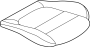 Image of Cushion cover. Trim, Seat Cushion. (Right). Included with: Cushion. image for your 2022 Mazda 3