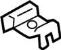 Image of REINFORCED., Anchor. (Right, Rear) image for your Mazda