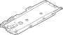 Image of Floor Pan Splash Shield (Left, Front) image for your 2008 Mazda 3   