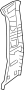 Image of Center Pillar trim. TRIM, ''B. TRIM, 'B'Pillar. (Right, Upper) image for your Mazda 3