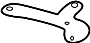 Image of Floor Pan Splash Shield Bracket image for your Mazda CX-30