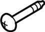 View Door Interior Trim Panel Screw Full-Sized Product Image