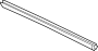View Belt Weatherstrip. Weatherstrip, Inner.  Full-Sized Product Image 1 of 3