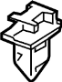 View Door Interior Trim Panel Retainer Full-Sized Product Image