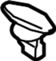 View Door Seal Clip (Upper) Full-Sized Product Image