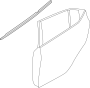 View Belt molding. MOULDING. BeltlineE. (Left, Right, Rear) Full-Sized Product Image 1 of 2