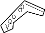 Image of Retainer, Bumper. Side bracket. (Right, Rear) image for your 2022 Mazda 3 2.5L SKYACTIV A/T FWD Premium Sedan 