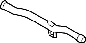 View Pipe. Passenger. Coolant. Bypass. Engine.  Full-Sized Product Image 1 of 3