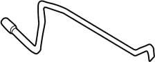 Image of Radiator Coolant Hose image for your 1998 Mazda 626  LX Sedan 