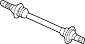 Image of CV Intermediate Shaft image for your 2003 Mazda Tribute   