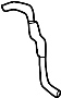Image of Power Steering Return Hose (Lower) image for your 1991 Mazda 323   