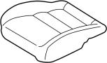 Image of Seat Cushion Foam (Right, Front) image for your 2010 Mazda 6   