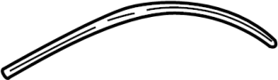 Image of Roof Drip Molding (Right) image for your 1997 Mazda MPV   