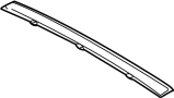 Image of Sunroof Drip Rail image for your 2010 Mazda Tribute  Hybrid Sport Utility 