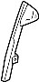Image of Window Regulator Rail (Left, Rear) image for your 2007 Mazda B2300   