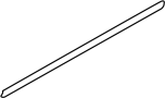 Image of Door Window Belt Weatherstrip image for your 2000 Mazda 626   