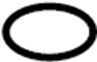 View Radiator Drain Plug Gasket Full-Sized Product Image