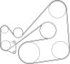 View Serpentine Belt Full-Sized Product Image