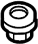 Image of Radiator Insulator (Lower) image for your 2009 Mazda CX-7 2.3L A/T FWD Touring Sport Utility 
