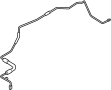 View A/C Refrigerant Discharge Hose Full-Sized Product Image 1 of 2