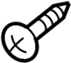 View Screw. Mud. Bolt.  Full-Sized Product Image