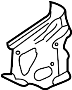 Image of Fender Reinforcement Bar (Right, Rear) image for your 2010 Mazda CX-7   