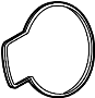 Image of Fuel Injection Throttle Body Mounting Gasket image for your 2012 Mazda Mazda 3