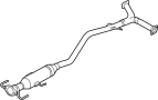 Image of Exhaust Pipe image for your Mazda 6  