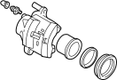 View Disc Brake Caliper (Left) Full-Sized Product Image 1 of 1