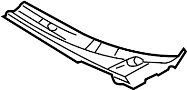 Image of Cowl Cover image for your 1998 Mazda B2500   
