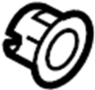 Image of Cigarette Lighter Bezel image for your 2007 Mazda MX-5 Miata   