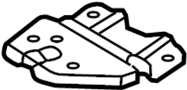 View Folding Seat Latch (Right) Full-Sized Product Image 1 of 2