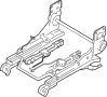 Image of Seat Track (Right, Front) image for your 2018 Mazda 3  Sport Hatchback 