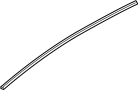 Image of Roof Molding (Left) image for your 2011 Mazda 3  S Sedan 