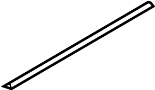Image of Door Seal (Lower) image for your 2008 Mazda B2300   