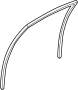 Image of Window Channel (Right) image for your 2008 Mazda 3   