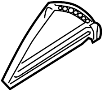 Image of Door Seal (Rear) image for your 2008 Mazda B2300   