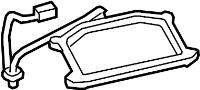 Image of Cover, Head Lamp. Headlight Assembly Cover. image for your Mazda 3