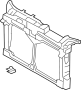 Image of Radiator Support Panel. Radiator Support Panel. image for your 2009 Mazda 6   
