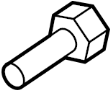 Image of Fan ASSEMBLY bolt. image for your 2006 Mazda B4000   