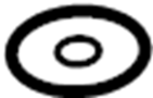 View Insulator. Rubber, Mount - Radiator. (Upper) Full-Sized Product Image 1 of 2