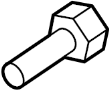 View Fan ASSEMBLY bolt.  Full-Sized Product Image 1 of 2