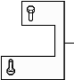 Image of Bolt. Hinge. Mount. A threaded rod with a. image for your 2016 Mazda MX-5 Miata   