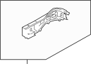 Image of Frame Side Member Assembly (Left, Front, Rear, Lower) image for your 2012 Mazda 3  S Hatchback 