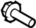 View Engine Crankshaft Pulley Bolt Full-Sized Product Image 1 of 3