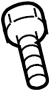 View Bolt. (Upper) Full-Sized Product Image