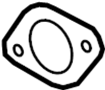 View Exhaust Pipe Connector Gasket Full-Sized Product Image 1 of 2
