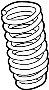 Image of Coil Spring (Front) image for your 2018 Mazda CX-5 2.5L SKYACTIV A/T AWD Sport Sport Utility 
