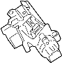 Image of Steering Lock. image for your 2012 Mazda CX-7