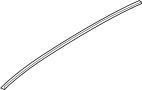 Image of MOULDING, Roof. Roof Molding. (Right) image for your 2012 Mazda 6   